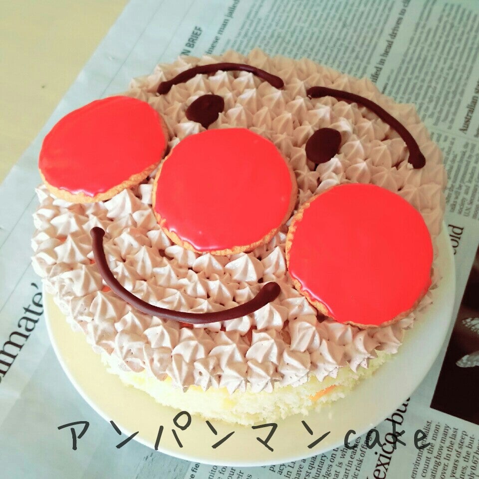 アンパンマンケーキ